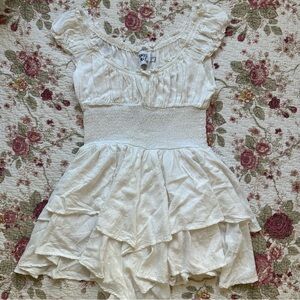 Princess Polly Love Galore Romper in White